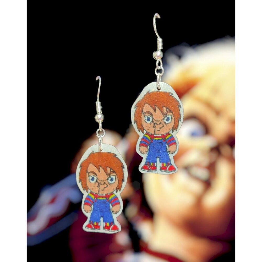 Child's Play Chucky Earrings